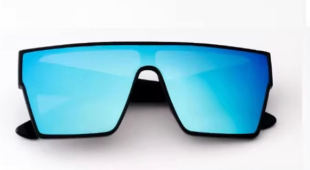 Apex Mirror Oversized Sunglasses