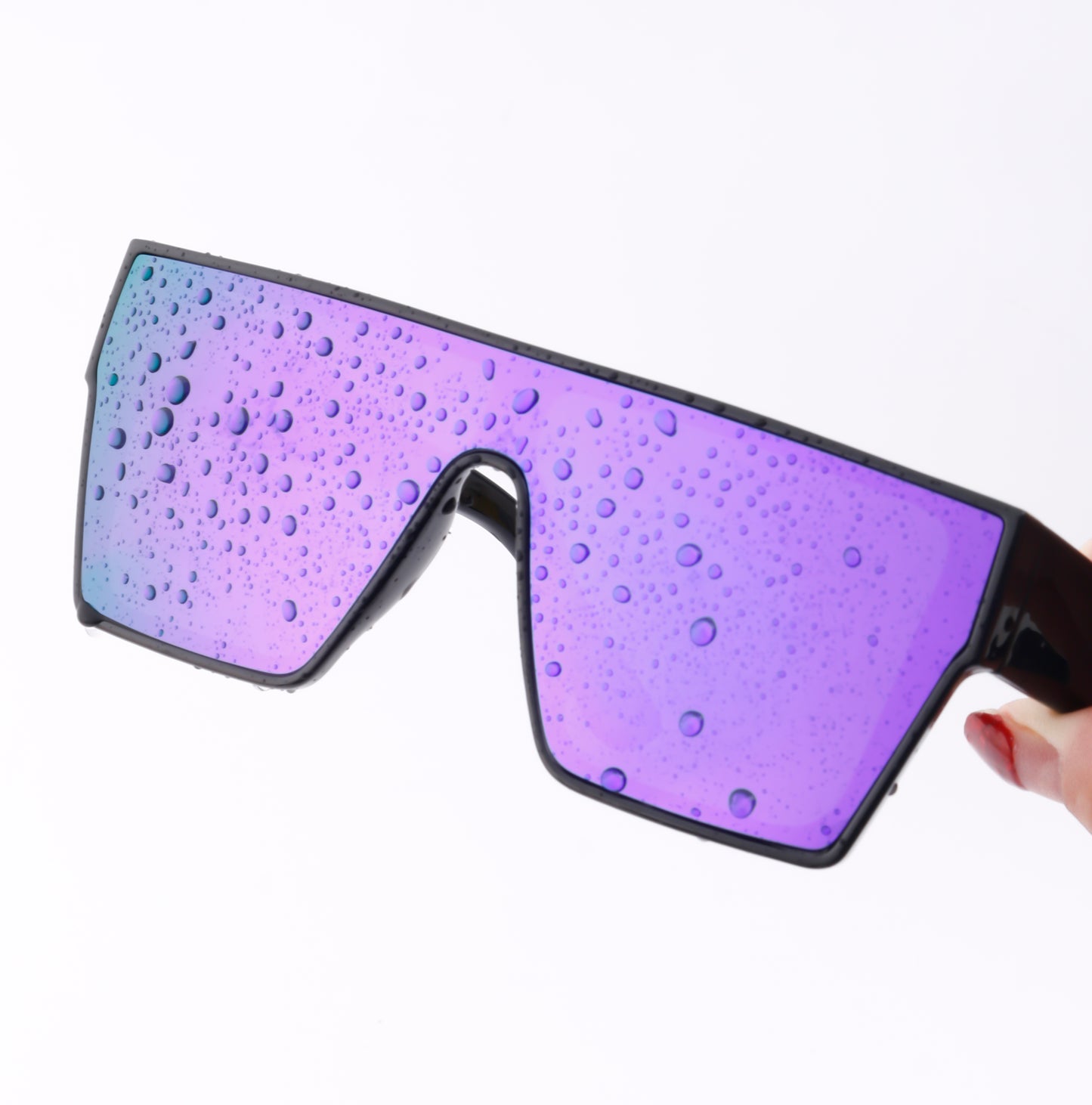 Apex Mirror Oversized Sunglasses